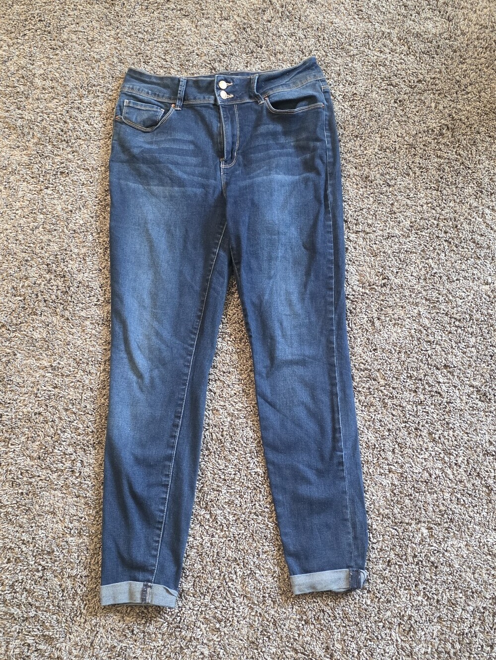 YMI Classic Dark Blue Ankle Jeans - Slim Fit Size 11/30